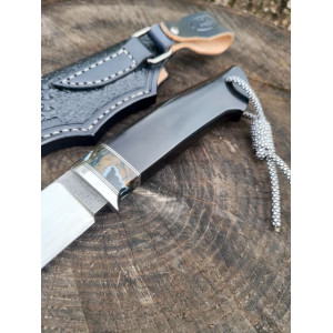 ЧОРНИЙ КЛИК ІІІ ніж ручної роботи майстра студії MV Knify, сталь N690™, 61 HRC. Photo 2